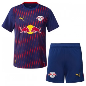 Koszulka RB Leipzig Dziecięcy Wyjazdowe 2025-26 Koszulki Piłkarskie Krótki Rękaw